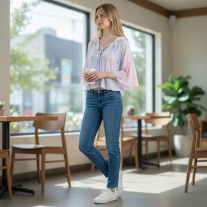 Olivaceous Pastel Tie-Dye Hooded Crop Top